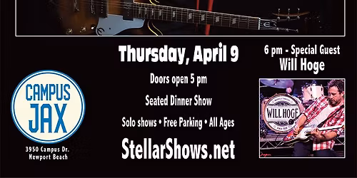 An Evening w\/ Paul Thorn & Will Hoge