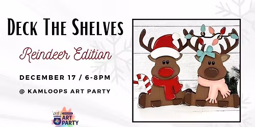 Deck The Shelves - Reindeer Edition