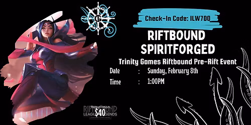 Riftbound: Spiritforged Pre-Rift Event
