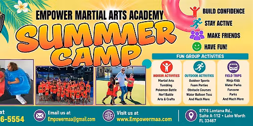 Summer Camp at Empower Martial Arts
