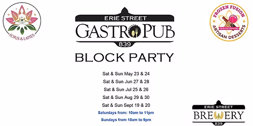 Erie St GastroPub - Block Party