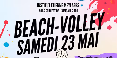 Beach-volley Institut Etienne Meylaers