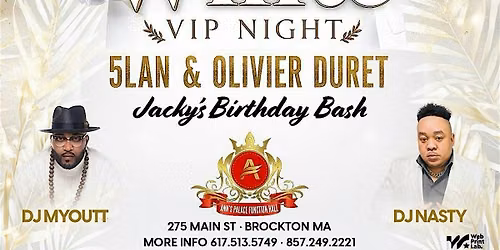 All white VIP Night featuring 5Lan and Olivier Duret
