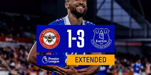 Brentford FC vs Everton FC at Gtech Community Stadium
