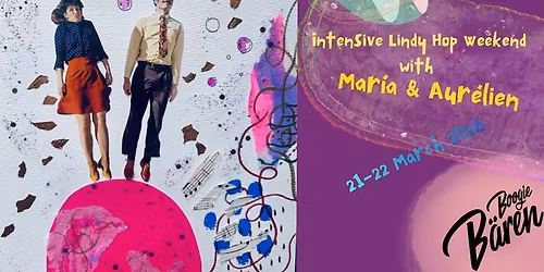 Intensive Lindy Hop Workshop with Mar\u00eda & Aur\u00e9lien