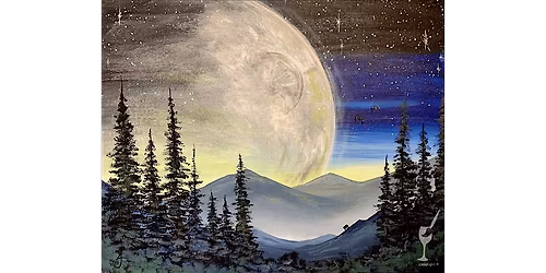The Power Within the Moon - Paint and Sip in Houston | Classpop!\u2122