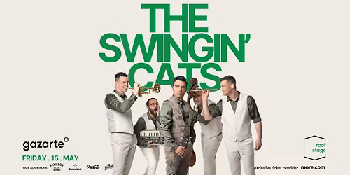 The Swingin' Cats live || 15 \u039c\u03b1\u0390\u03bf\u03c5 || Gazarte Roof Stage