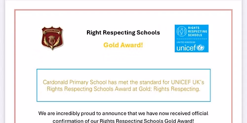 Gold Right\u2019s Respecting School Award