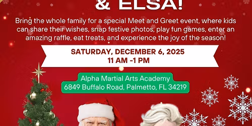 Pics with Santa & Elsa