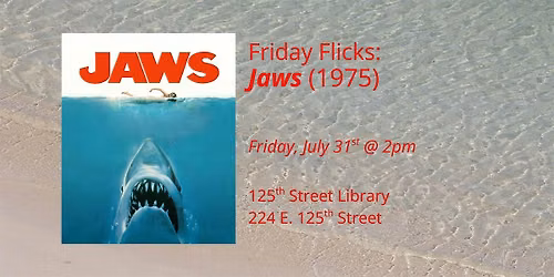*FREE SCREENING*: Jaws (1975)