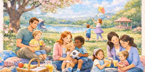 Picnic with toddlers