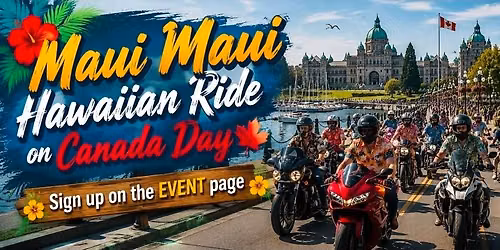 Maui Maui Hawaiian Ride on Canada Day