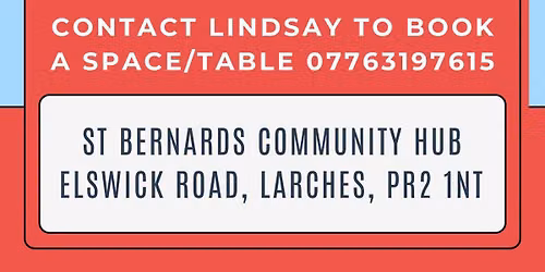 Indoor Carboot Sale 9am-12pm 