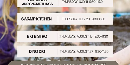 Mud Kitchen Kids (ages 3-7) - Potion Mix Magic