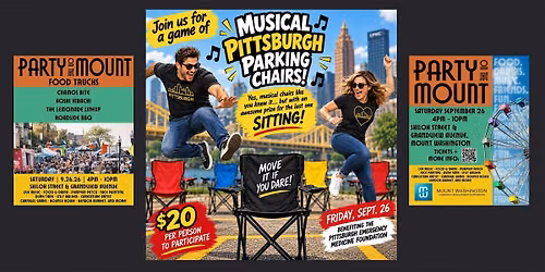 Musical "Parking" Chairs for PEMF!