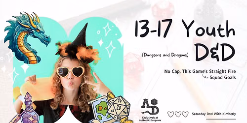 D&D 5E: Youth Games at Authentic Dungeons