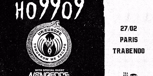 HO9909 \u2022 Paris - Trabendo \u2022 Vendredi 27 f\u00e9vrier 2026