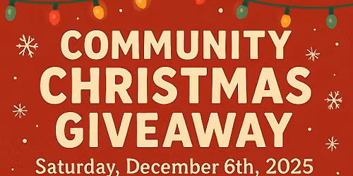 Community Christmas Giveaway!