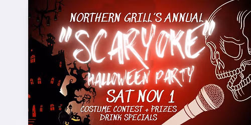 ANNUAL HALLOWEEN "SCARYOKE" PARTY 21+