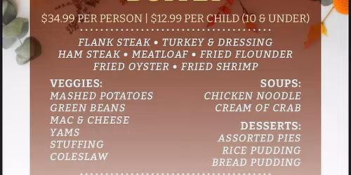 Thanksgiving Buffet