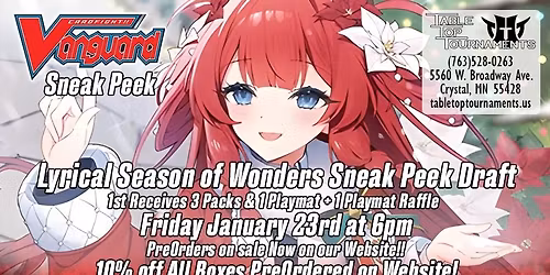 VGD Sneak Peek: Lyrical Season of Wonders