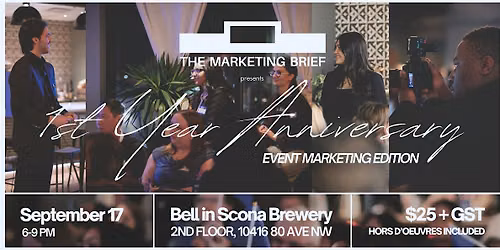 The Marketing Brief | 1st Year Anniversary: Event Marketing Edition