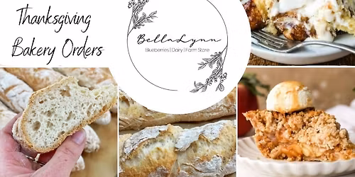 Bella Lynn Thanksgiving: GF Bakery 