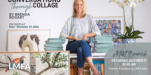 Artist Brunch - Conversations Through Collage by Brenda Bogart