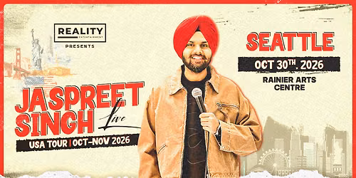 Seattle: Jaspreet Singh Live 2026 (Brand New Show)