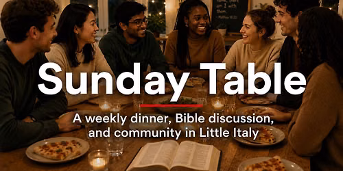 Sunday Table in Little Italy