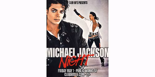 Club 90s: Michael Jackson Night