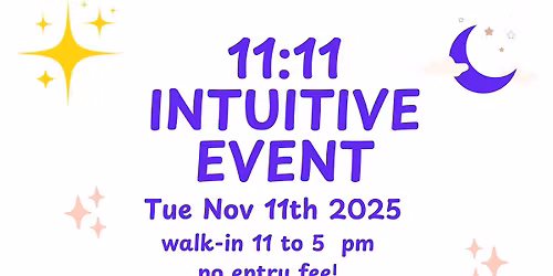 11:11 Manifesting Fair at The Intuitive Connection!