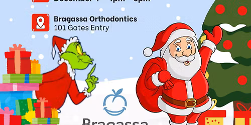 Photos with Santa and The Grinch