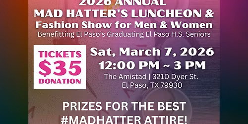 Annual Mad Hatters Luncheon & Fashion Show