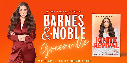 GREENVILLE SOUTH CAROLINA BOOK SIGNING - Barnes & Noble Book Tour