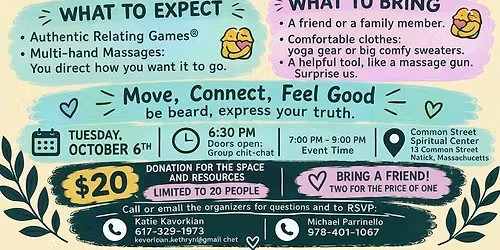 Authentic Relating Touch and Talk