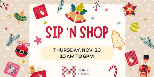 Sip 'n Shop Christmas