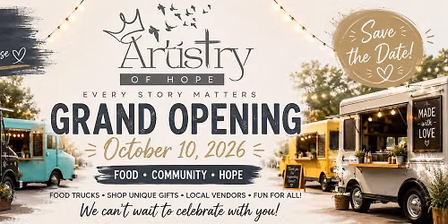 Grand Opening Of Artistry Of Hope
