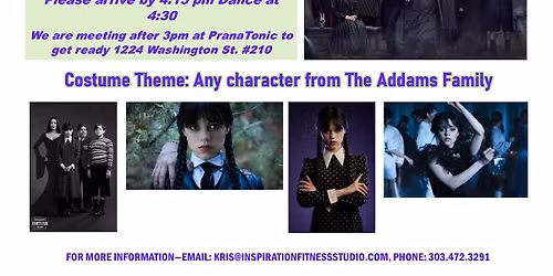 Halloween Flash Mob - Wednesday Addams