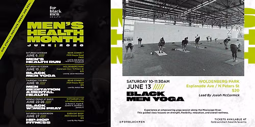 Black Men Yoga