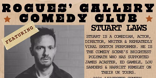 Rogues' Gallery Comedy Club: Stuart Laws + Alex Perkes