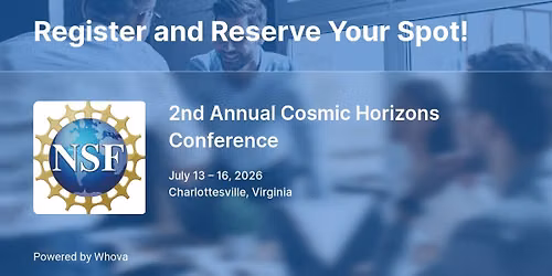 Cosmic Horizons Conference (CosmicAI x NRAO)