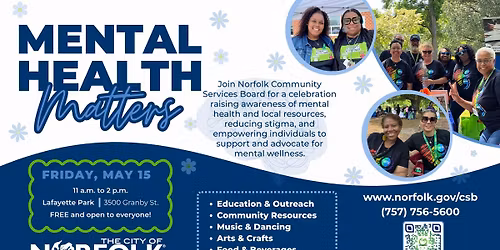Mental Health Matters Community Event