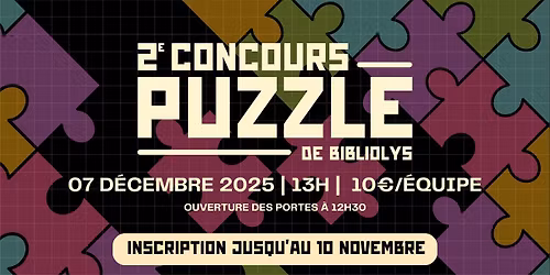 Concours Puzzle (2e \u00e9dition)