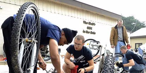 Centennial College's Bike Tune-Up Event