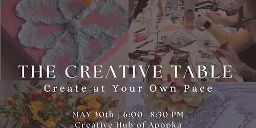 The Creative Table | Create at Your Own Pace