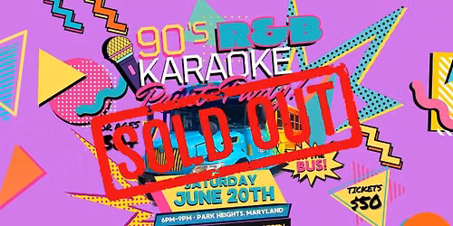 90's R&B Karaoke Paint Party