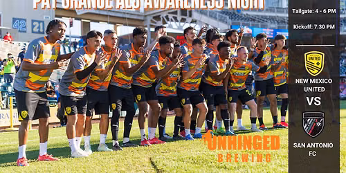 Pat Grange ALS Night with New Mexico United