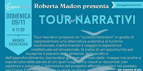 Roberta Madon presenta Tour Narrativi