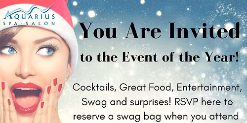 Aquarius Spa & Salon Holiday Open House